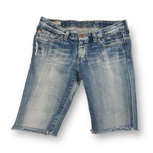 Big Star Sweet Low Boot Cutoff Jean Shorts Size 28